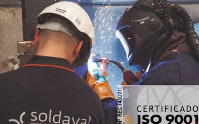 Certificación ISO 9001, garantía de calidad en Soldaval